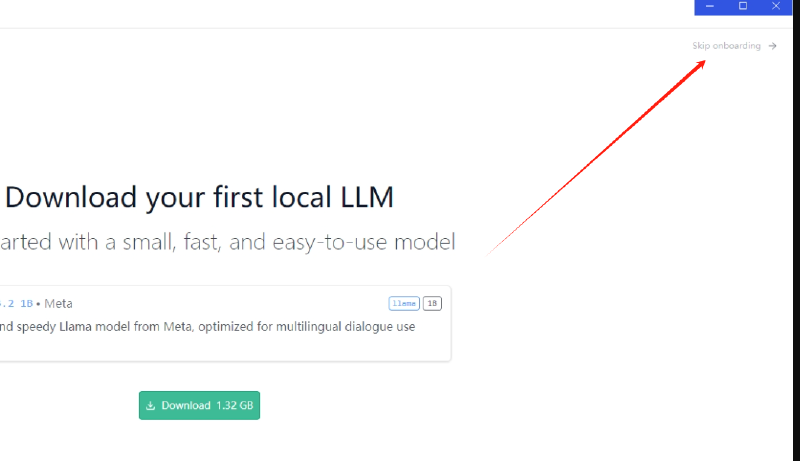 LM Studio 主界面